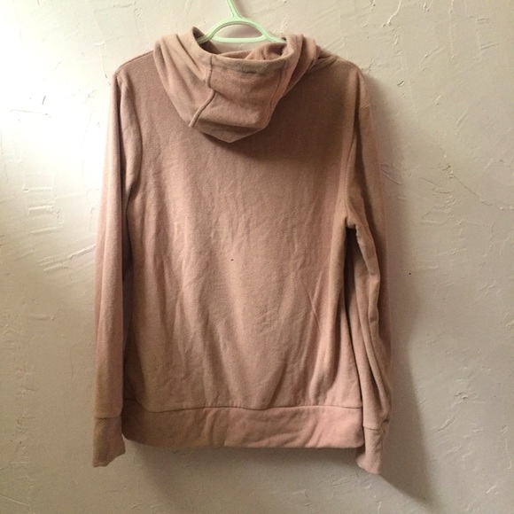 Bench Pink Fuzzy Style Snuggie Sweater Hoodie - Picture 6 of 6